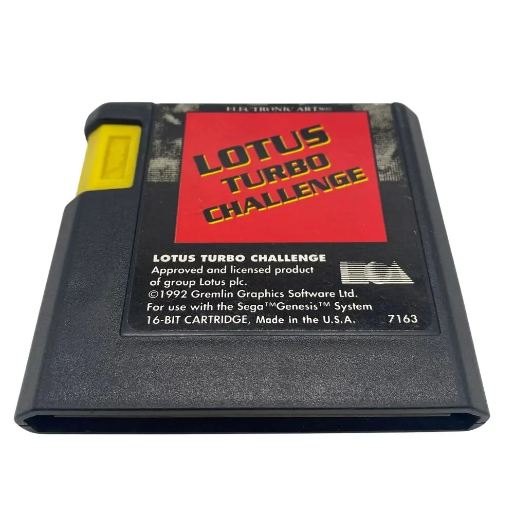 Lotus Turbo Challenge Sega Genesis Works